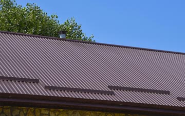 typical Drumchapel corrugated roof uses